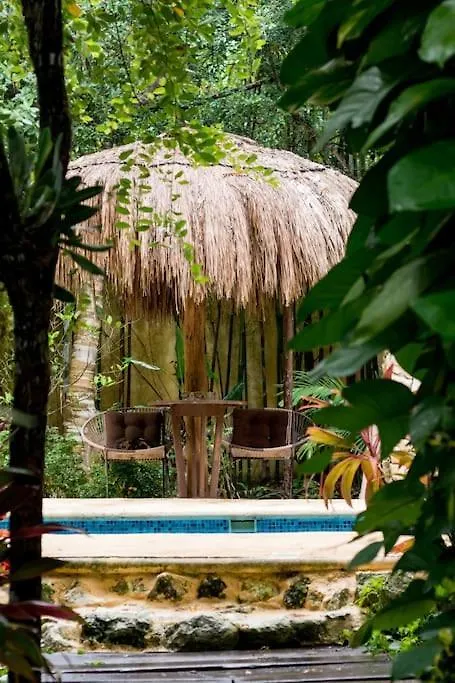 Hermosa Villa Con Espacios De Naturaleza Y Yoga Puerto Morelos Mexiko