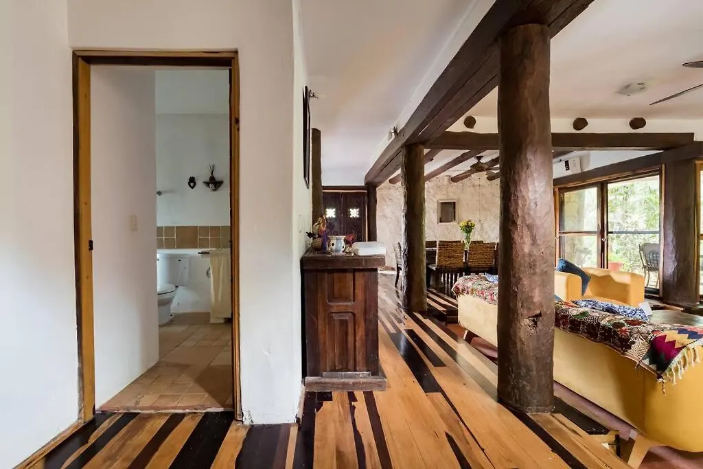 Hermosa Villa Con Espacios De Naturaleza Y Yoga Puerto Morelos Mexico